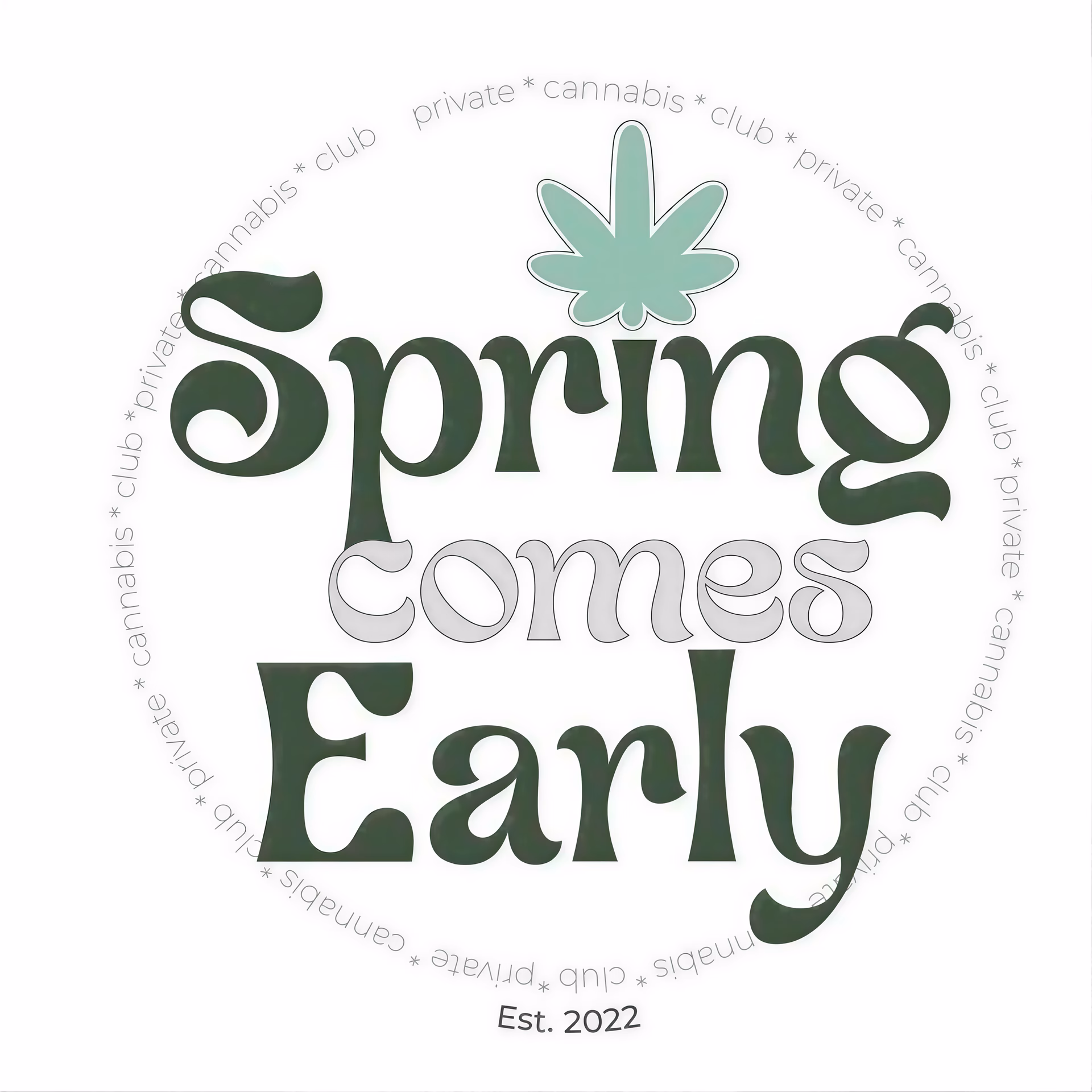 Cannabis Social Club Spring Comes Early logo