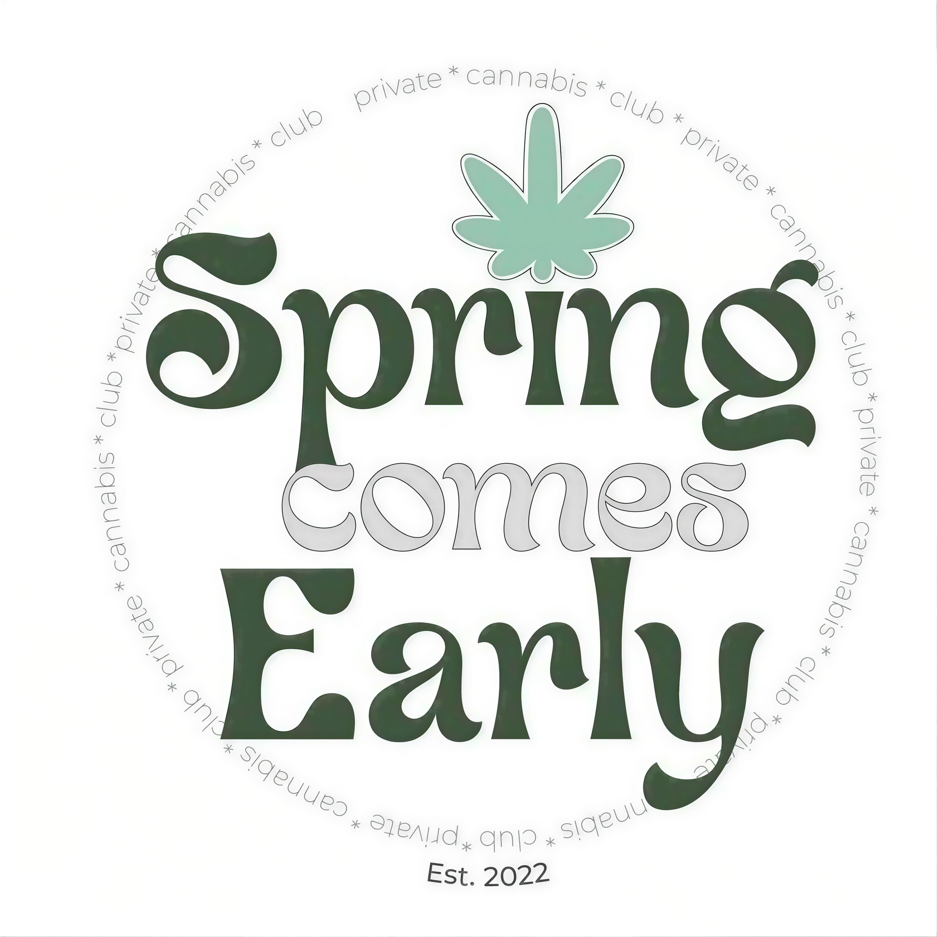 Cannabis Social Club Spring Comes Early logo