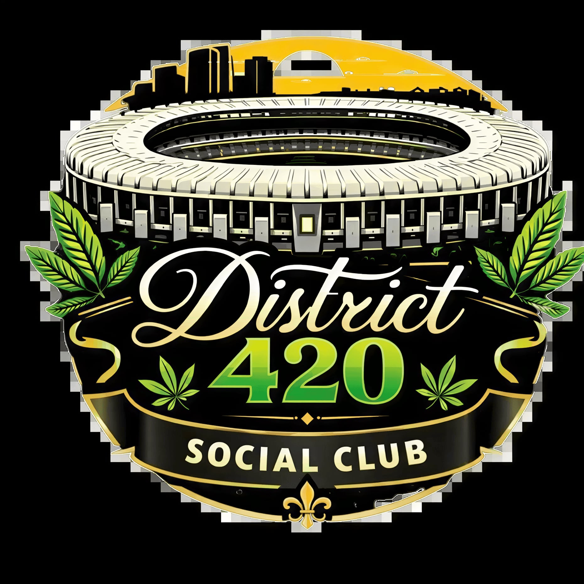 Cannabis Social Club District420 logo