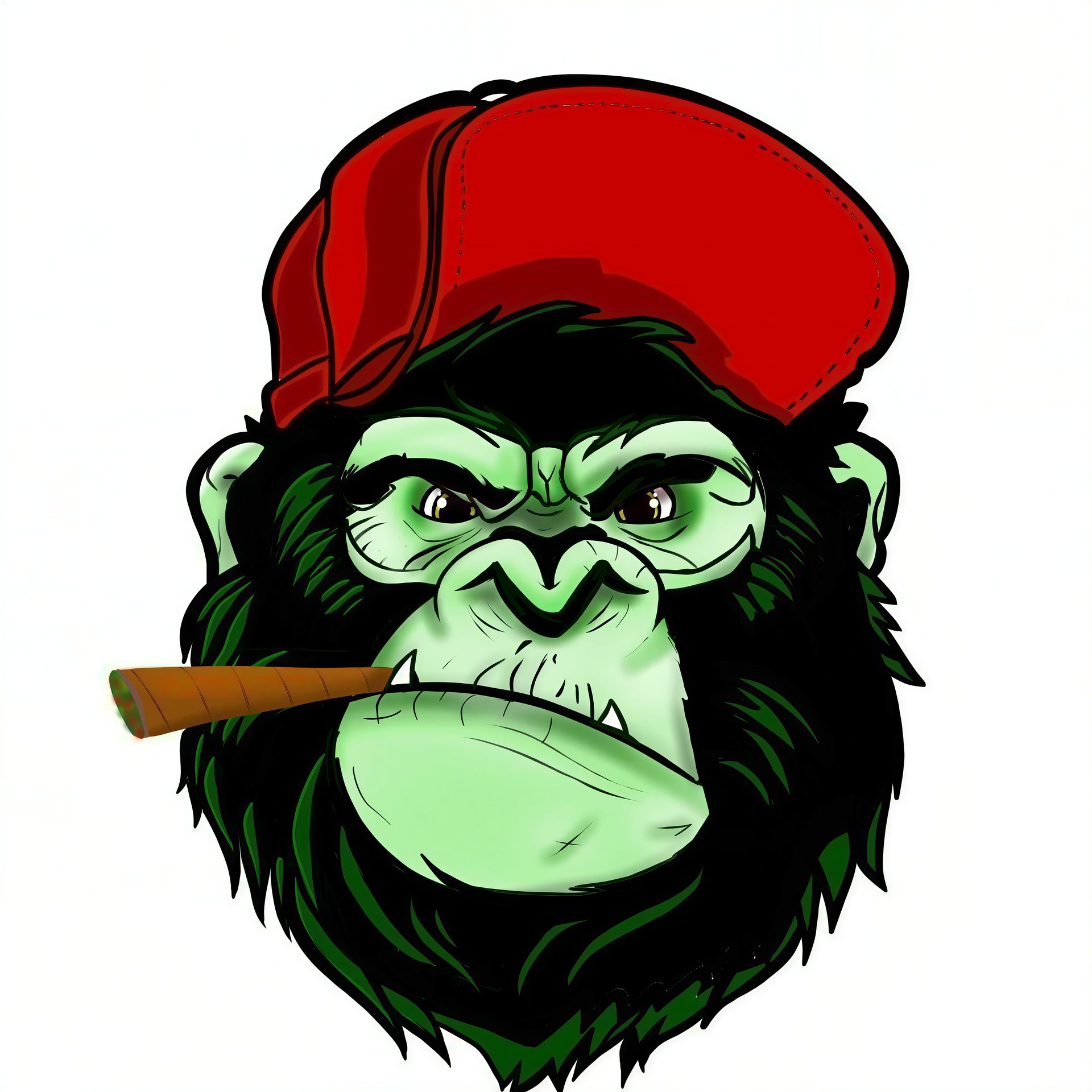 Cannabis Social Club Green Monkey logo