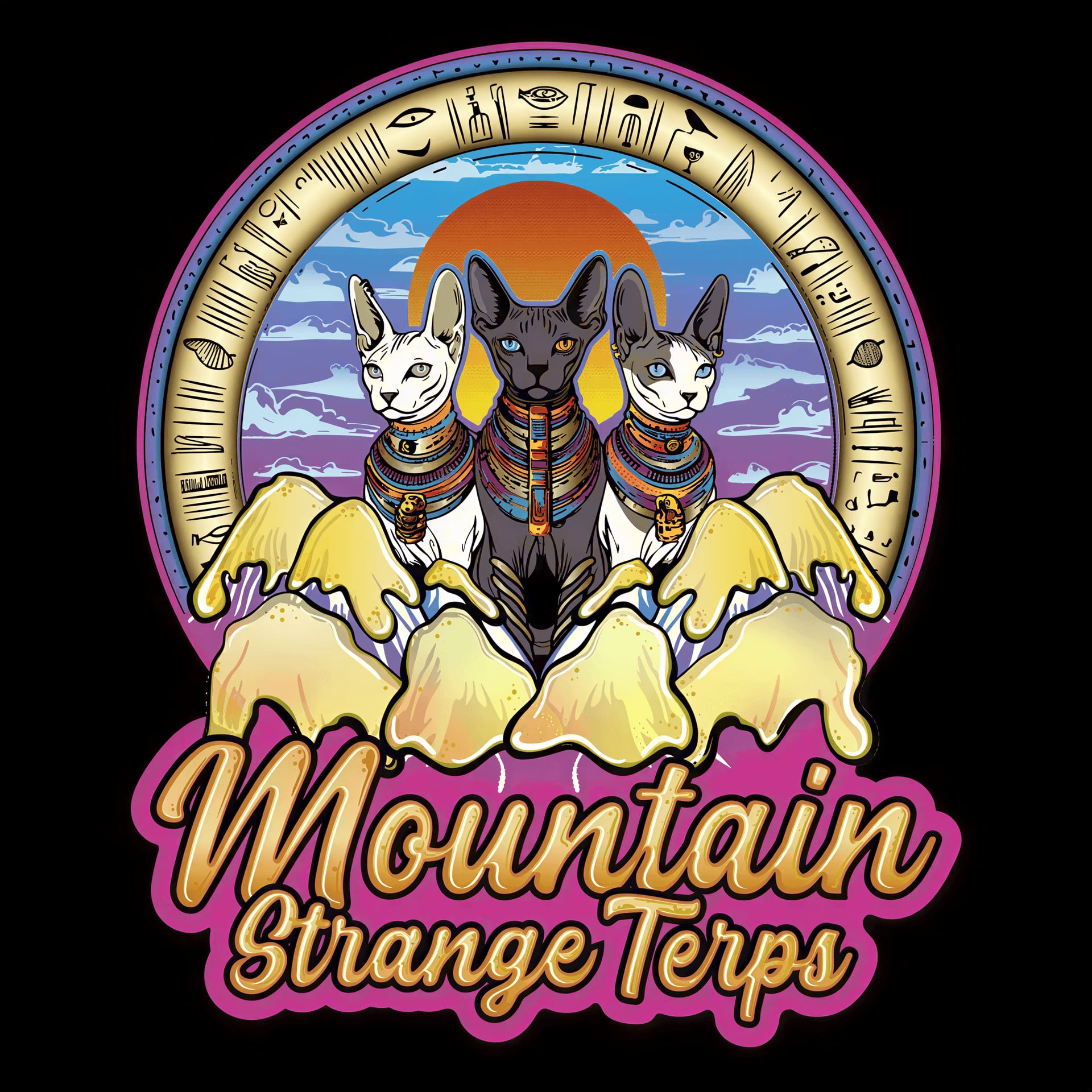 Cannabis Social Club Mountain Strange Terps logo